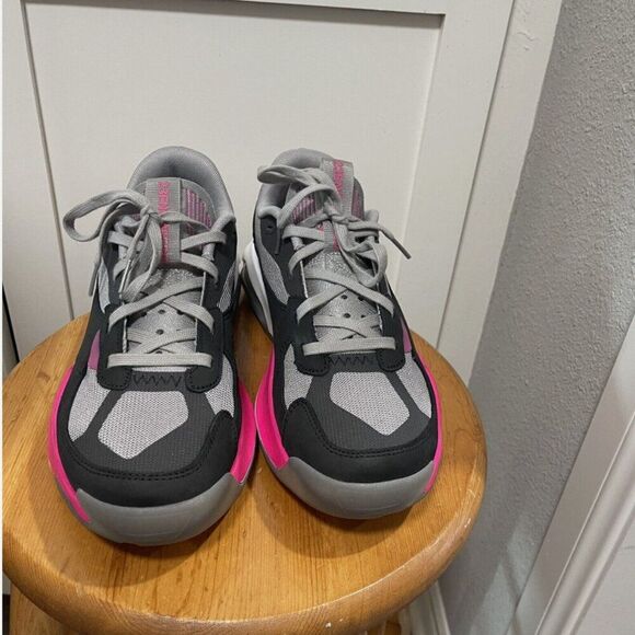 Nike Women Jordan Air Grey/Pink/Black 200E DH7381 080 Size 11 New - Picture 2 of 7